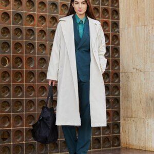 Uniqlo U Suit Pants | Tapered Trousers | Dark Green | Size 6